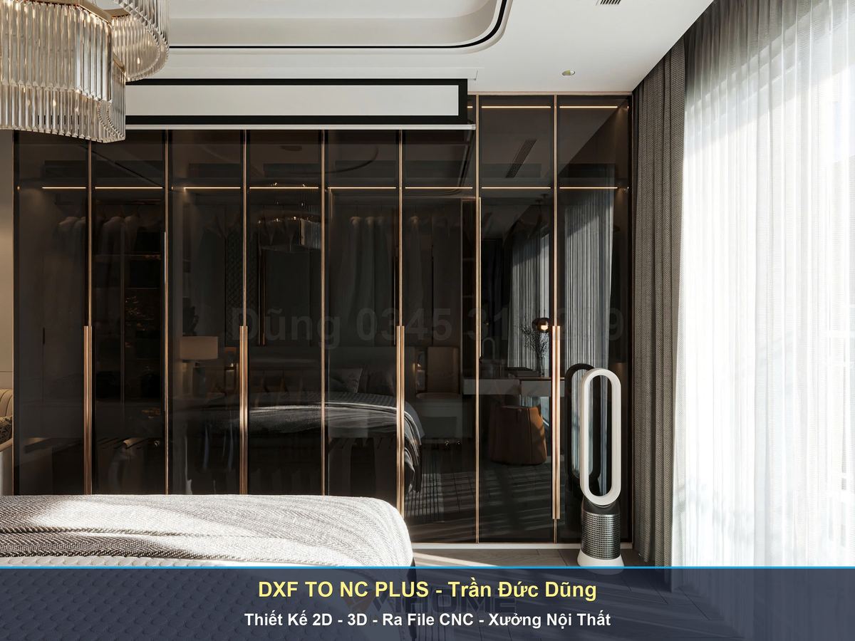 Kinh nghiệm chọn gioăng cao su bàn hút chân không CNC - Phối cảnh công trình nội thất gỗ công nghiệp